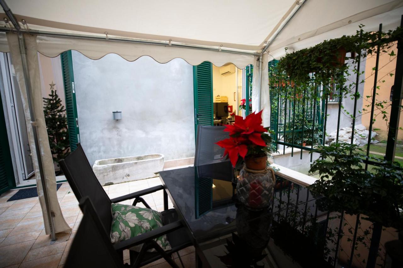 Flatinrome Trastevere Deluxe Rooms - Green Patio Exteriér fotografie