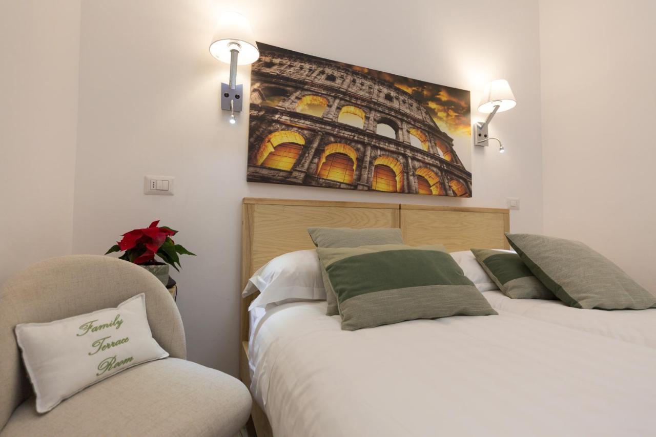 Flatinrome Trastevere Deluxe Rooms - Green Patio Exteriér fotografie